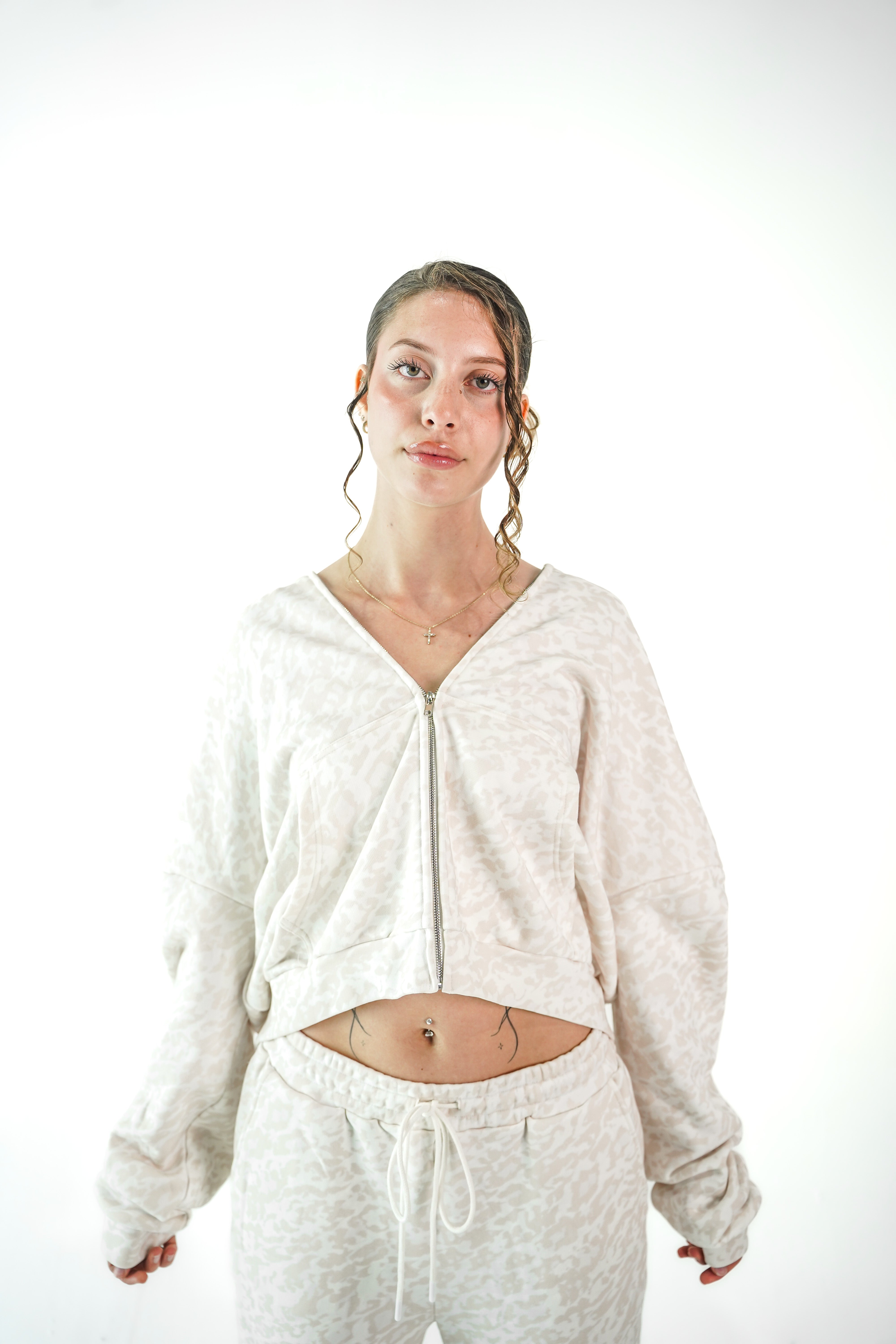 “Panthera” Zip-Up - Arctic